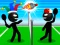 Trò chơi Stickman Sports Badminton trực tuyến