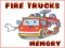 Trò chơi Fire Trucks Memory trực tuyến
