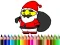Trò chơi Back To School: Santa Claus Coloring trực tuyến