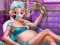 Trò chơi Pregnant Ice Queen Bath Care trực tuyến
