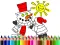 Trò chơi Back To School: Winter Time Coloring trực tuyến