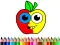 Trò chơi Back To School: Apple Coloring Book trực tuyến