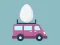Trò chơi Eggs and Cars trực tuyến