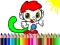 Trò chơi Back To School: Monkey Coloring trực tuyến