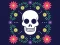 Trò chơi Colorful Skull Jigsaw trực tuyến