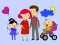 Trò chơi Happy Family Coloring Book trực tuyến