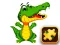 Trò chơi Aligator Puzzle trực tuyến