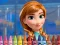 Trò chơi Anna Frozen Coloring trực tuyến