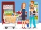 Trò chơi Happy Shopping Jigsaw trực tuyến
