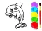 Trò chơi Dolphin Coloring Book trực tuyến