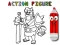 Trò chơi Back To School: Action Figure Coloring trực tuyến
