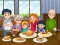 Trò chơi Family Dinner Jigsaw trực tuyến