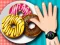 Trò chơi Donut Challenge trực tuyến