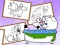 Trò chơi Cartoon Coloring for Kids Animals trực tuyến