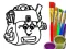 Trò chơi Back To School: School Bag Coloring Book trực tuyến