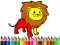 Trò chơi Back To School: Lion Coloring Book trực tuyến