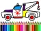 Trò chơi Back To School: Trucks Coloring trực tuyến
