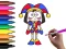 Trò chơi Pomni Coloring Time trực tuyến