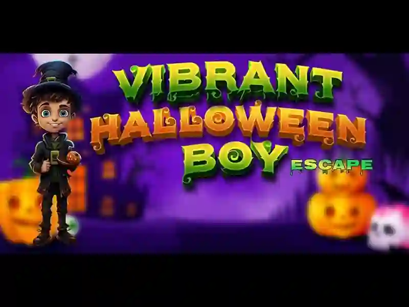 Trò chơi Vibrant Halloween Boy Escape trực tuyến