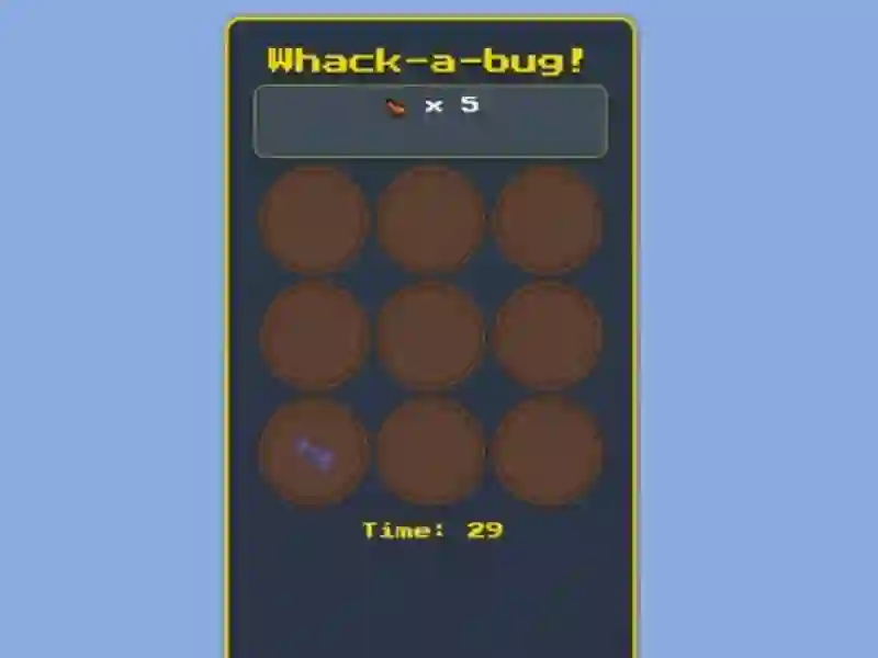 Trò chơi Whack A Bug Challenge trực tuyến