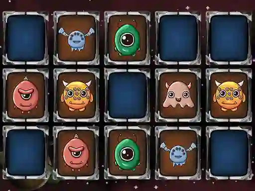 Trò chơi Aliens Memory Game trực tuyến