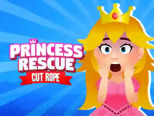 Trò chơi Princess Rescue Cut Rope trực tuyến