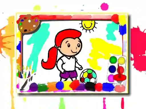 Trò chơi Football Coloring Book trực tuyến