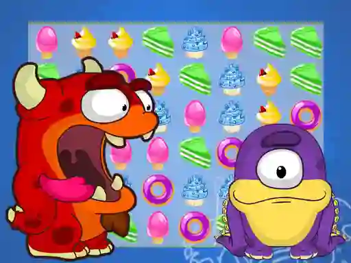 Trò chơi Candy Monster Match 3 trực tuyến