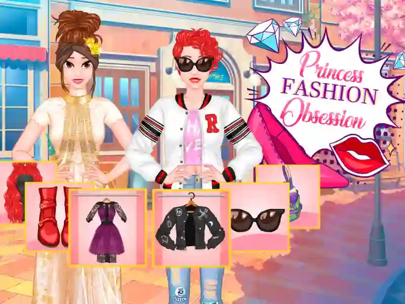 Trò chơi Princess Fashion Obsession trực tuyến
