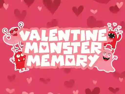 Trò chơi Valentine Monster Memory trực tuyến