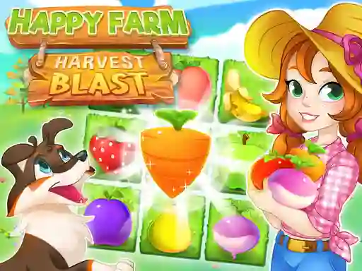 Trò chơi Happy Farm Harvest Blast trực tuyến