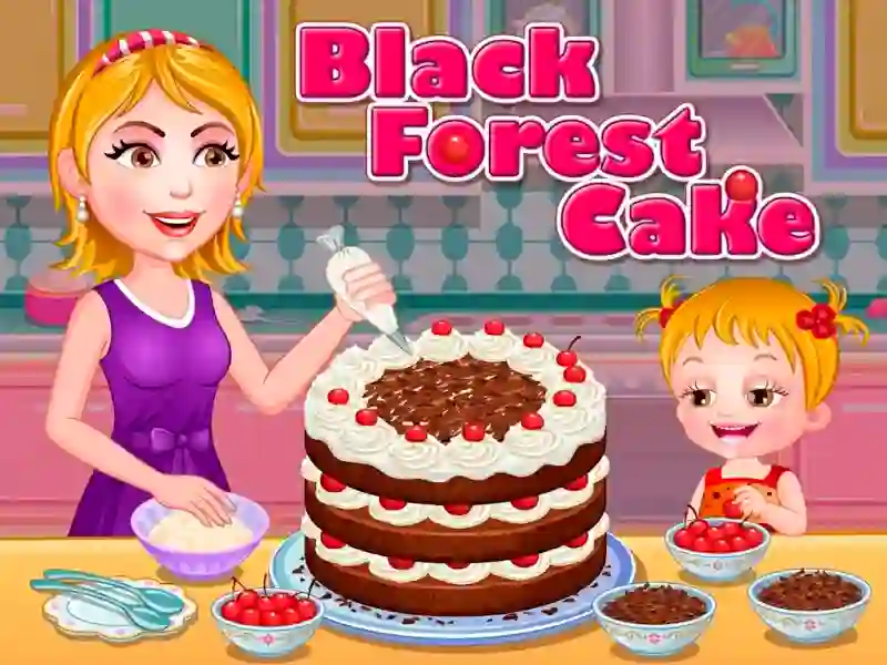 Trò chơi Black Forest Cake trực tuyến