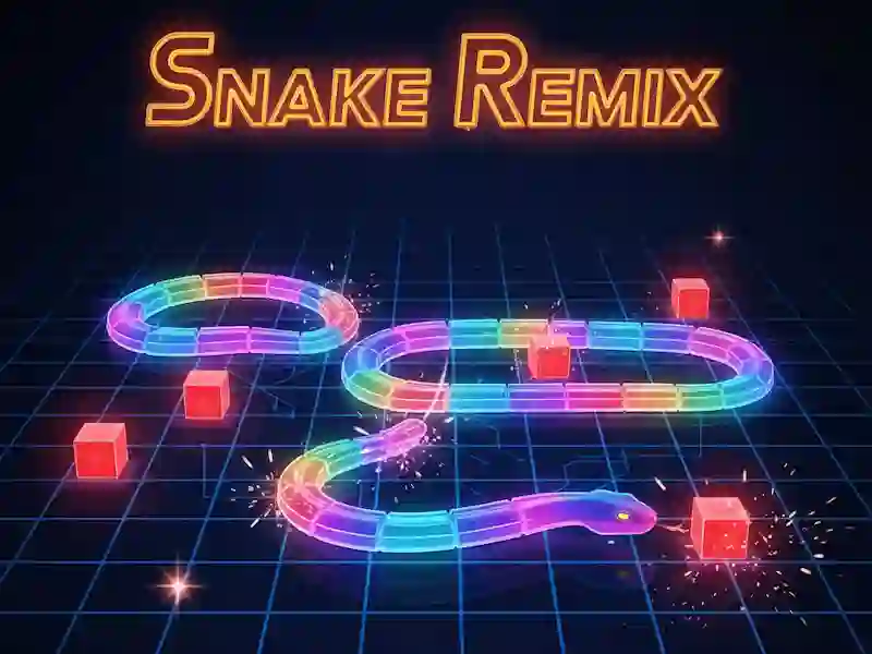 Trò chơi Snake Remix trực tuyến
