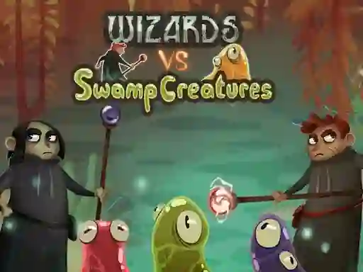 Trò chơi Wizards vs swamp creatures trực tuyến