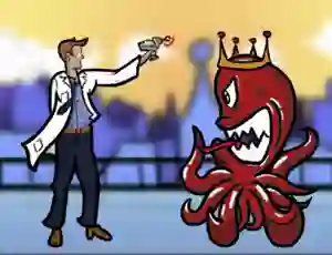 Trò chơi Scientist vs Aliens trực tuyến