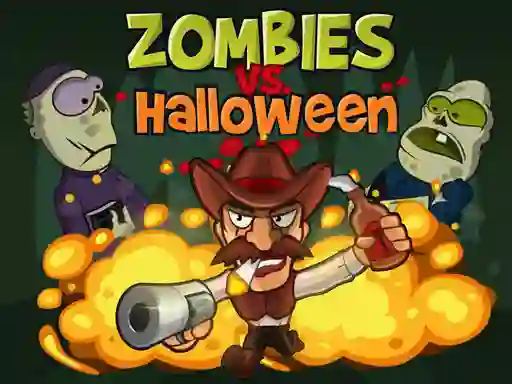 Trò chơi Zombies Vs Halloween trực tuyến