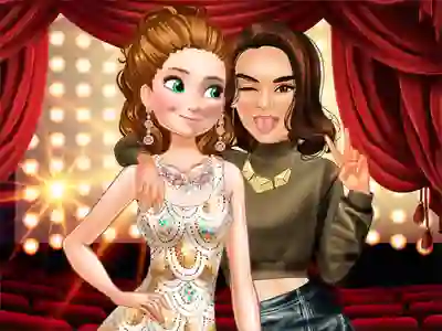 Trò chơi Stars & Royals BFFS: Movie Night trực tuyến