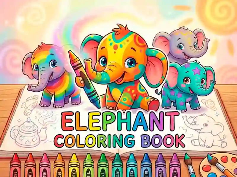 Trò chơi Elephant Coloring Book trực tuyến