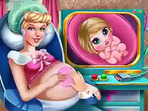 Trò chơi Cinderella Pregnant Check-Up trực tuyến