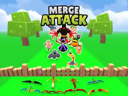 Trò chơi Merge Monster Attack trực tuyến
