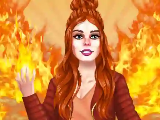 Trò chơi Redhaired Fairy Fantasy vs Reality trực tuyến