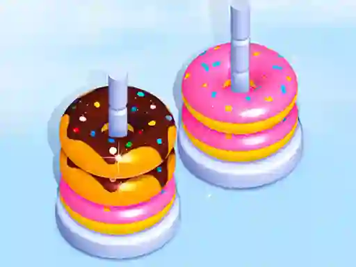Trò chơi Donut Sort Fun trực tuyến