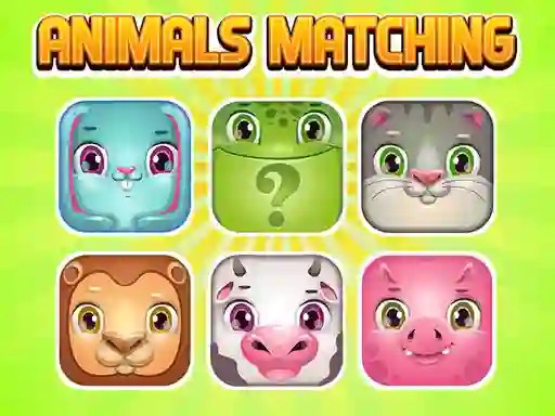 Trò chơi Animals Memory Matching trực tuyến