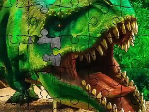Trò chơi Dino Park Jigsaw trực tuyến
