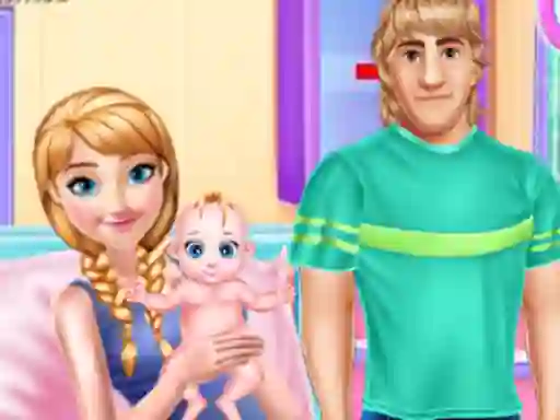 Trò chơi Pregnant Anna and Baby Care trực tuyến