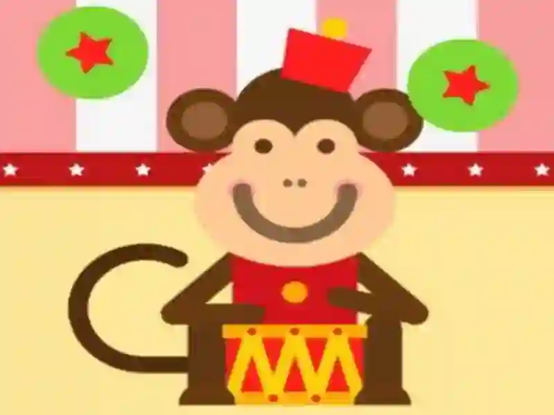 Trò chơi Monkey Drums trực tuyến