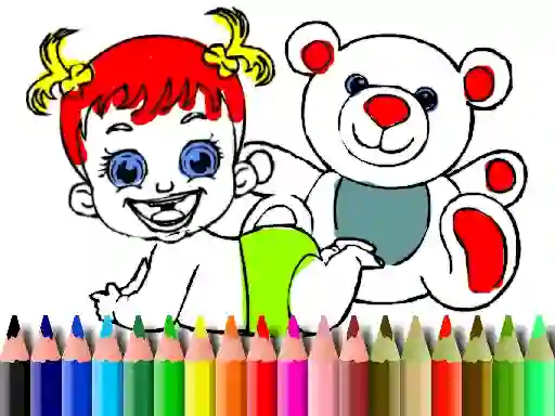 Trò chơi Back To School: Baby Doll Coloring trực tuyến