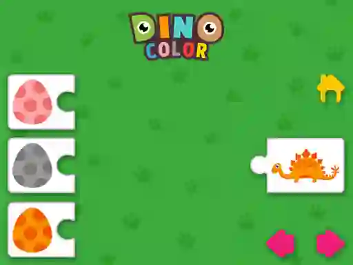 Trò chơi Dino Color trực tuyến