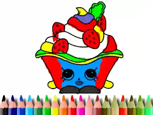 Trò chơi Back To School: Cake Coloring Book trực tuyến