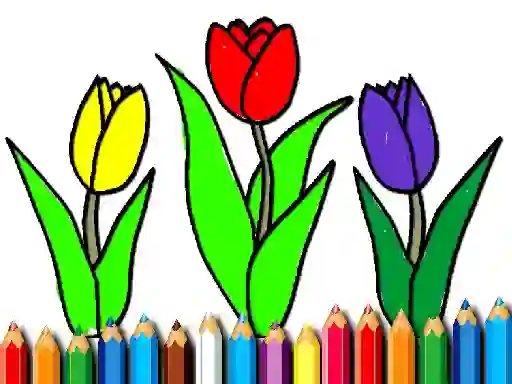 Trò chơi Back To School: Spring Time Coloring Book trực tuyến